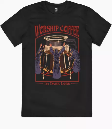 Worship Coffee T-Shirt Online | Threadheads