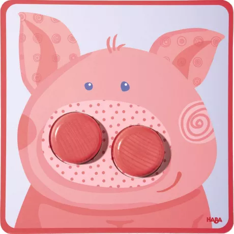 Haba 301059 - Assignment Game Colourful Animal World, Funny Motor Skills Toy from 18 Months for Learning to Colour, with Cute Animal Motifs: Amazon.de: Toys & Games