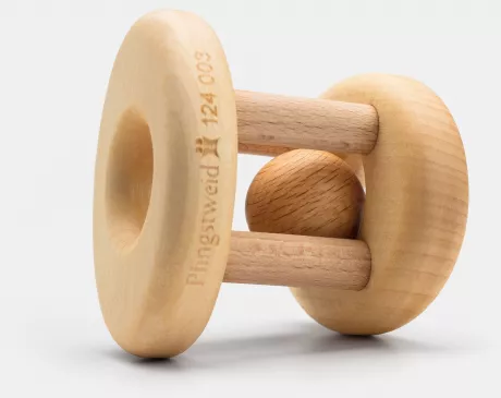 Holz-Greifling Rolli von Diakonie Pfingsweid | Echtkind