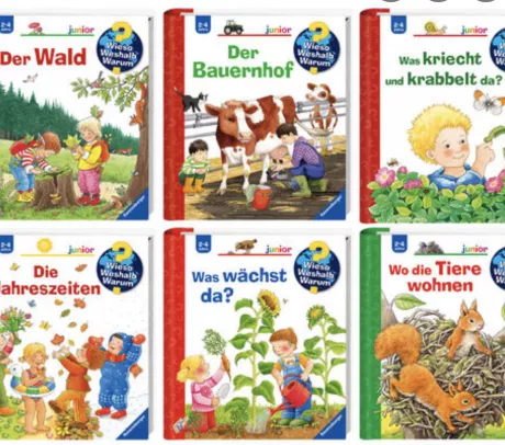 Deutschsprachige Kinderbücher – Kindergarten bis Jugendbücher