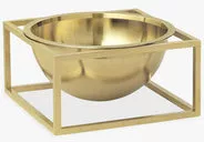 Bowl centerpiece small, brass - skål fra By Lassen