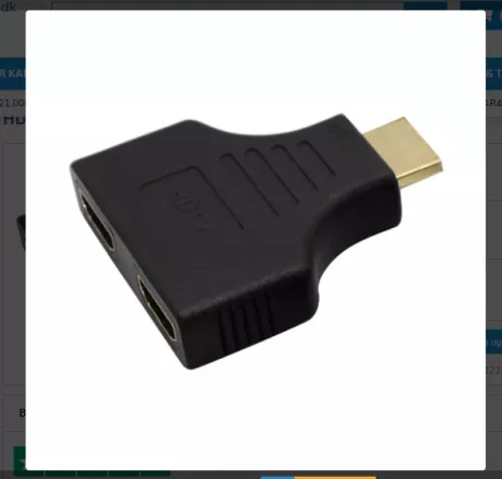 HDMI splitter - Sort