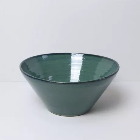 Ø-skål, medium, fra Bornholms Keramikfabrik, green ocean – Gågrøn