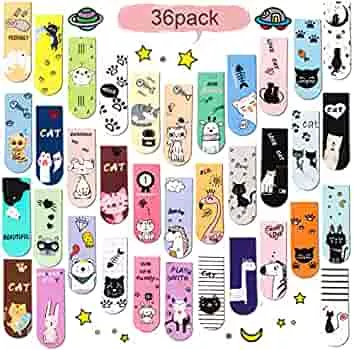 36 Stück Magnetische Lesezeichen Kinder Junge Mädchen Magnet Seiten Markierungen Verschiedene Buch Markierungen für Schüler zum Lesen（Süßes Tier） : Amazon.de: Bürobedarf & Schreibwaren