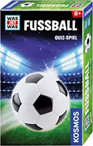 Kosmos 699734 - WAS IST WAS - Fussball, spannendes Quiz-Spiel für Kinder ab 8 Jahre, über Bundesliga, Mannschaften, Meisterschaften und Techniken, Mitbringspiel: Amazon.de: Spielzeug