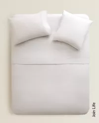 BETTBEZUG AUS BAUMWOLLPERKAL (FADENDICHTE 300) - BETTBEZÜGE - BETTBEZÜGE - SCHLAFZIMMER | Zara Home Deutschland