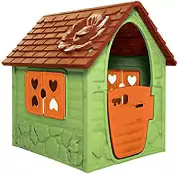 Dohany Playhouse Green Children's Playhouse Garden House Indoor Outdoor +2J: Amazon.de: Toys