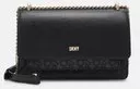 DKNY BRYANT CHAIN FLAP - Skuldertasker - black/gold-coloured/sort - Zalando.dk