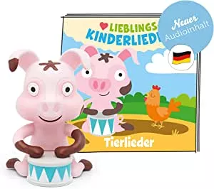 tonies Hörfiguren für Toniebox, Lieblings-Kinderlieder – Tierlieder, Kinderlieder ab 3 Jahren, Spielzeit ca. 53 Minuten: Amazon.de: Spielzeug