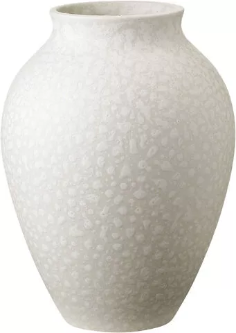 Knabstrup vase, hvid, 20 cm