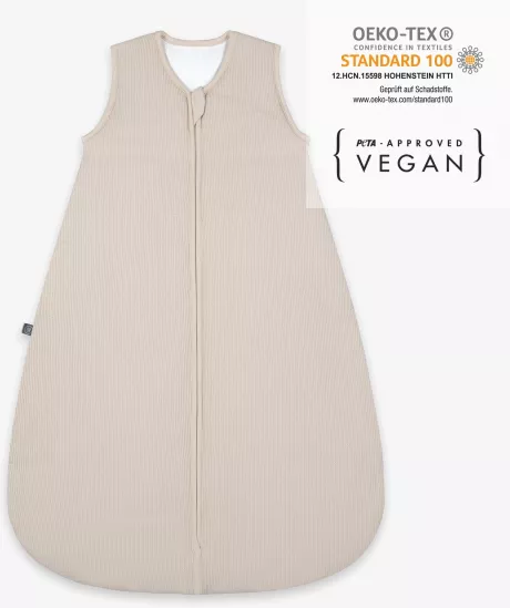 Baby Schlafsack 1.0 TOG | Essential Beige von emma &amp; noah