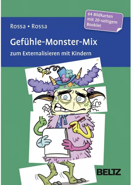 Gefühle-Monster-Mix zum Externalisieren - 64 Bildkarten
