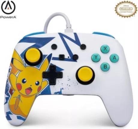 PowerA Verbesserter kabelgebundener Controller PowerA für Nintendo Switch - Pikachu High Voltage (Nintendo, Switch) - Galaxus