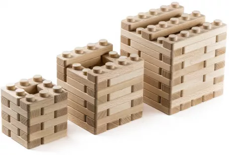 Holzbausteine Set "B1 - vom Baby zum Kleinkind"