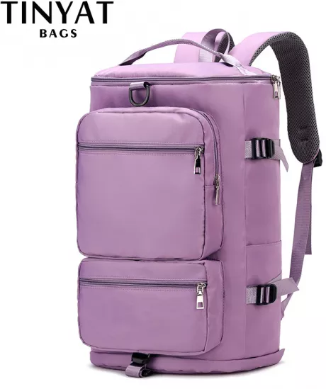 Tinyat grande capacidade saco de viagem das mulheres casual fim de semana mochila viagem senhoras esportes yoga bagagem sacos multifunções crossbody| | - AliExpress