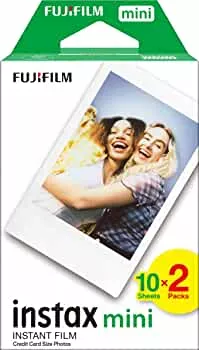 Instax Fujifilm Mini Instant Film, White, 2 x 10 Sheets: Amazon.de: Home & Kitchen