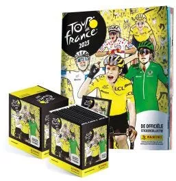 Tour De France 2023 album & 2 box med 36 pakker