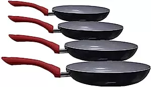 Conjunto de frigideira 4 Peças Kitchen Revestimento cerâmica Antiaderente - Casambiente | Amazon.com.br