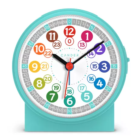 Cander Berlin MNU 1009 T Lautloser Kinderwecker Licht Snooze türkis