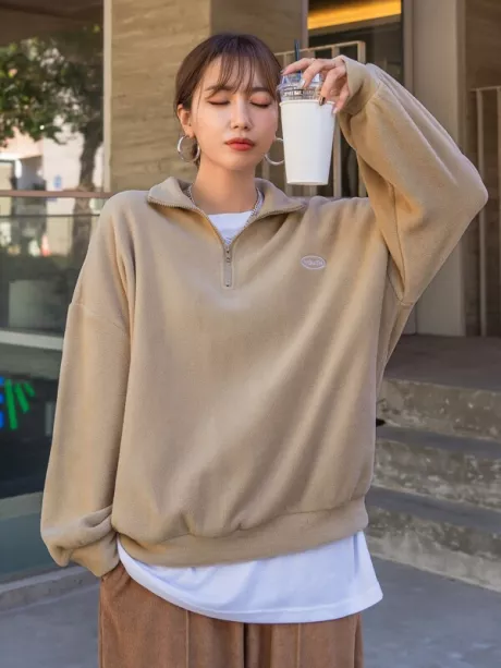 Roupa - Blusa de frio marrom claro