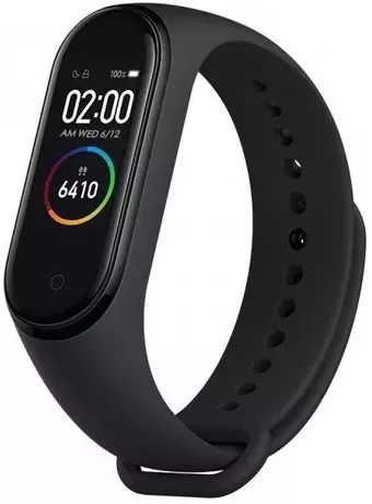 Xiaomi Mi Smart Band 4 0.95" caixa de policarbonato black, pulseira black XMSH07HM | Frete grátis