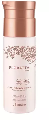 Floratta Rose Creme Hidratante Desod Corporal - O Boticário Tipo De Embalagem Plástico Fragrância Flor Tipos De Pele_ Todas | MercadoLivre