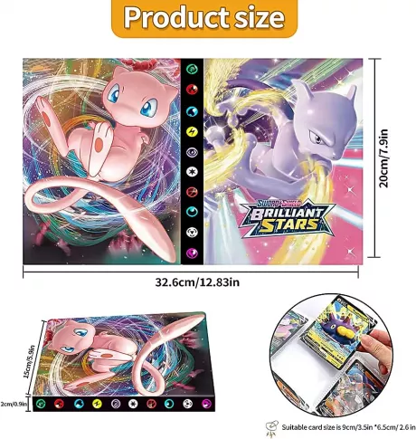 Ciovou Sammelkarten Album mit 30 Seiten 240 Karten