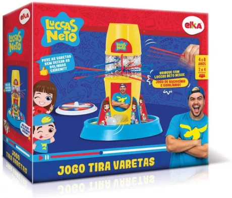 Jogo Tira Varetas Luccas Neto - Elka 1114 | MercadoLivre