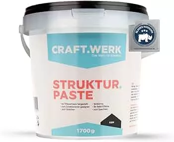 Strukturpaste Leinwand (fein) - hochwertige Strukturpaste für Acrylmalerei