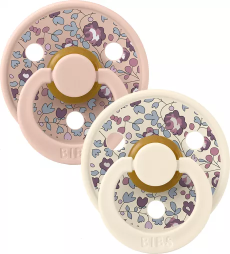 BIBS x LIBERTY Colour 2 Pack Eloise - Blush Mix