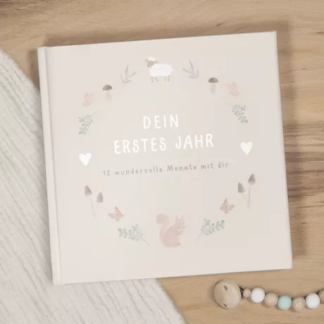 Babytagebuch in zauberhaftem Design | mintkind