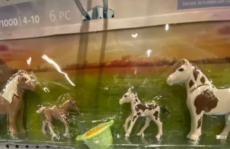 Playmobil Pferde mit Fohlen