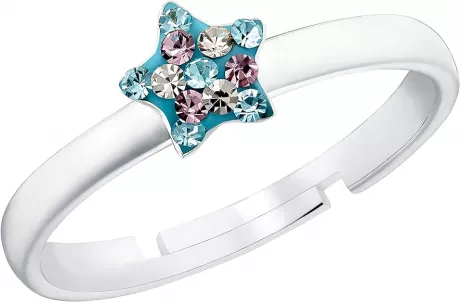 Prinzessin Lillifee Ring 925 Sterling Silber Mädchen Kinder Ringe, mit Preciosa, Multicolor, Stern, Kommt in Schmuck Geschenk Box, 2034004 : Amazon.de: Fashion