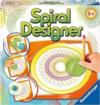 Ravensburger Spiral-Designer, Zeichnen lernen für Kinder ab 6 Jahren, Kreatives Zeichen-Set für farbenfrohe Spiralbilder und Mandalas: Amazon.de: Spielzeug