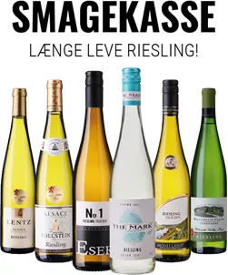 Køb Verdensklasse Riesling smagekasse 6 flasker til 500,00 kr. hos Skjold Burne