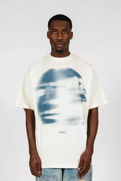 FADED FACE VANILLA T-SHIRT – FAVELA Clothing