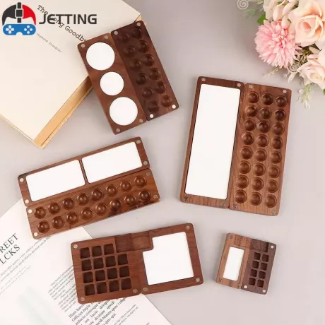 Mini paleta de aquarela (quero a menor, de 8 cores)