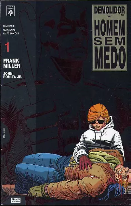 Demolidor - Homem Sem Medo - Edição Encadernada Editora Abril Gibis Quadrinhos HQs Mangás - Rika Comic Shop - Rika Comic Shop