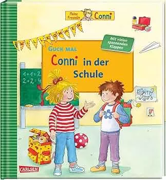 Guck mal: Conni in der Schule: Mit vielen spannenden Klappen : Schneider, Liane, Steinhauer, Annette: Amazon.de: Games