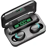 Fone de ouvido bluetooth 5.3 - Função power bank e mostrador digital | Amazon.com.br