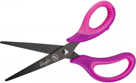 Läufer 87228 Ergonomische Schulschere, spitz, Schule ab 1. Klasse, lila/pink, Bastelschere für Rechtshänder : Amazon.de: Bürobedarf & Schreibwaren