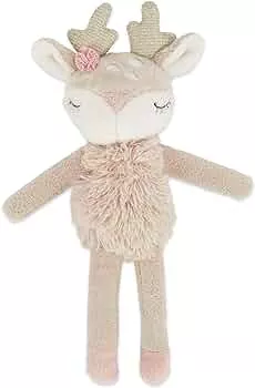 Bieco Cuddly Toy Deer Ella with Rattle | Baby Cuddly Toy from 0 Months Soft Toy Baby Plush Toy Deer Reindeer Cuddly Toy Baby Cuddly Toy Girls Maileg Cuddly Toy Music Box Baby Girl: Amazon.de: Toys