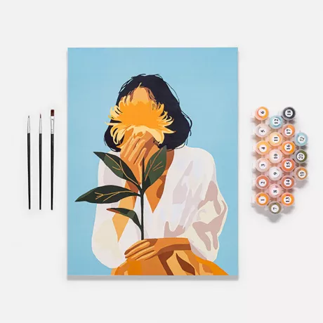 Pintura por Número 30 x 40 cm Essência Oculta da Dear Friends,