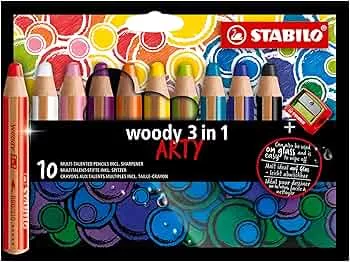 Stabilo Woody 3in1 Arty