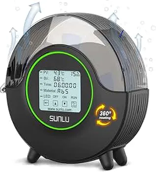[Neueste Aktualisierung] SUNLU S2 Filament Trockner für FDM 3D-Drucker Filamente für Schnelles und Gleichmäßiges Trocknen, mit 360° Rundumheizung und 4,6" Touchscreen,Filament Dryer (S2 Schwarz) : Amazon.de: Gewerbe, Industrie & Wissenschaft