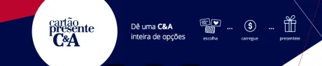 Cartão presente C&A