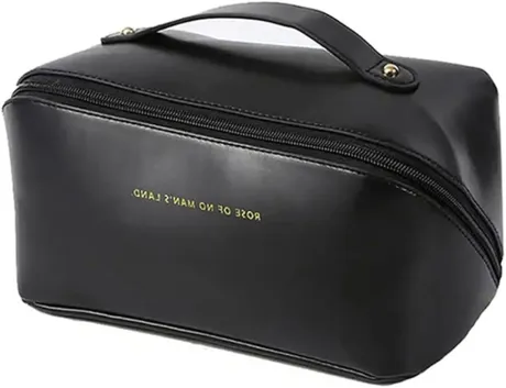 Bolsa Necessaire Feminina Organizador Maquiagem Viagem Blogueira (Preto) | Amazon.com.br