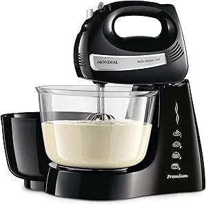 Batedeira Bella Massa, Mondial, Preto/Inox, 500W, 110V - B-23 NP | Amazon.com.br