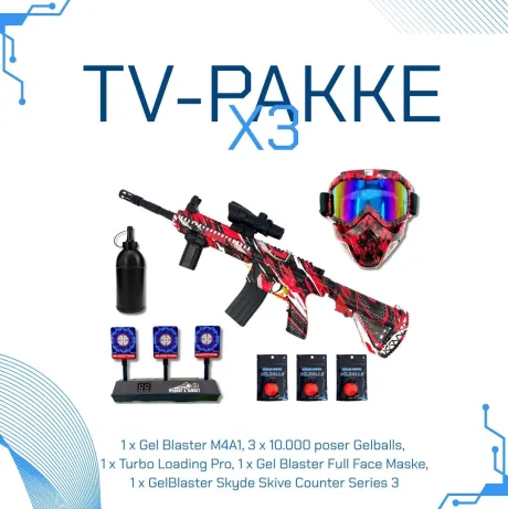 Bundle X3 - Gel Blast M4A1 SET – Gelblast.dk