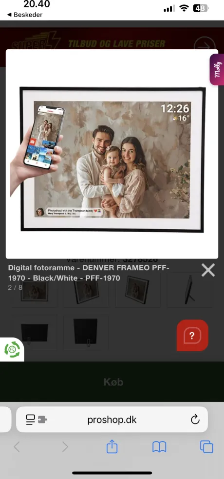 Framero digital fotoramme